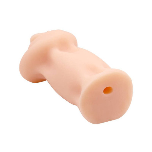 Crazy Bull Pocket Pussy Ruby - Мастурбатор-вагіна з віброяйцем, 13х4.6 см (тілесний) - купити в Україні | Секс шоп SEX-SHOP.ua